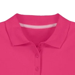 IZOD Little & Big Kid Girls Short Sleeve Regular Fit Polo Shirt