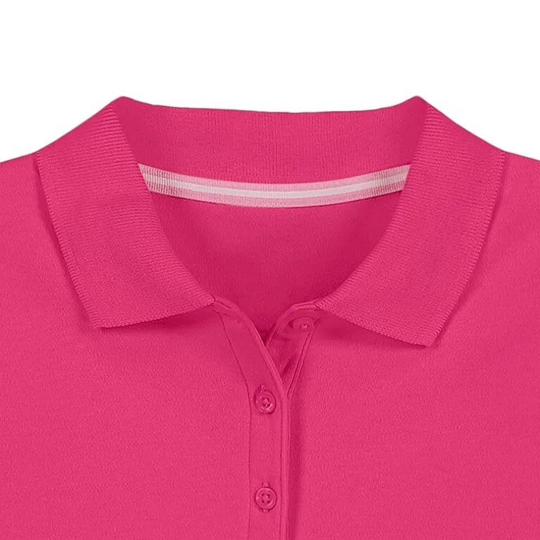 IZOD Little & Big Kid Girls Short Sleeve Regular Fit Polo Shirt