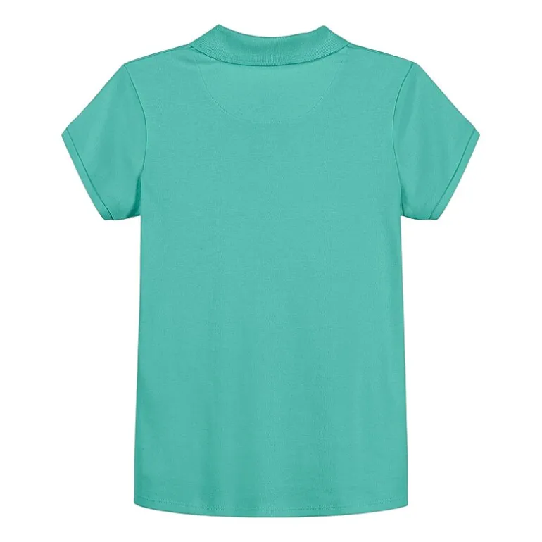 IZOD Little & Big Kid Girls Short Sleeve Regular Fit Polo Shirt