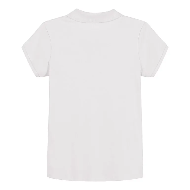 IZOD Little & Big Kid Girls Short Sleeve Regular Fit Polo Shirt
