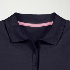 IZOD Little & Big Kid Girls Short Sleeve Regular Fit Polo Shirt