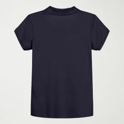 IZOD Little & Big Kid Girls Short Sleeve Regular Fit Polo Shirt
