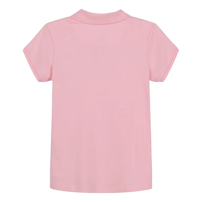 IZOD Little & Big Kid Girls Short Sleeve Regular Fit Polo Shirt