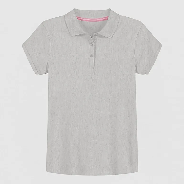 IZOD Little & Big Kid Girls Short Sleeve Regular Fit Polo Shirt
