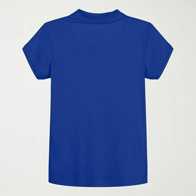 IZOD Little & Big Kid Girls Short Sleeve Regular Fit Polo Shirt