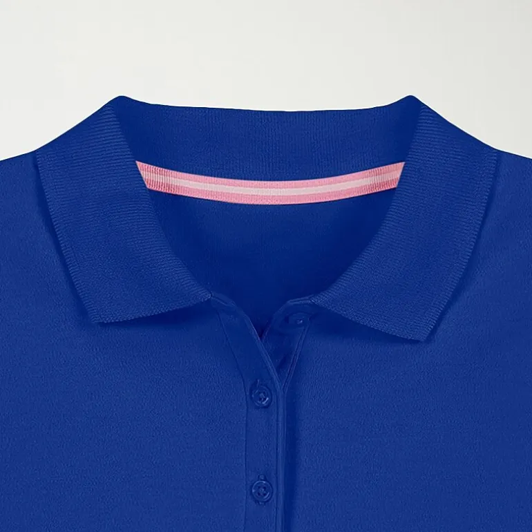 IZOD Little & Big Kid Girls Short Sleeve Regular Fit Polo Shirt