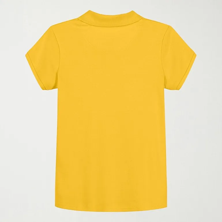 IZOD Little & Big Kid Girls Short Sleeve Regular Fit Polo Shirt