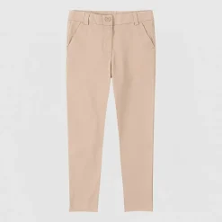 IZOD Little & Big Kid Girls Straight Skinny Fit Flat Front Pant