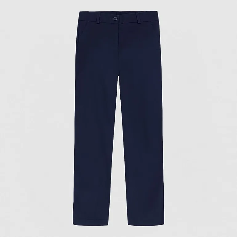 IZOD Little & Big Kid Girls Wide Leg Regular Fit Flat Front Pant