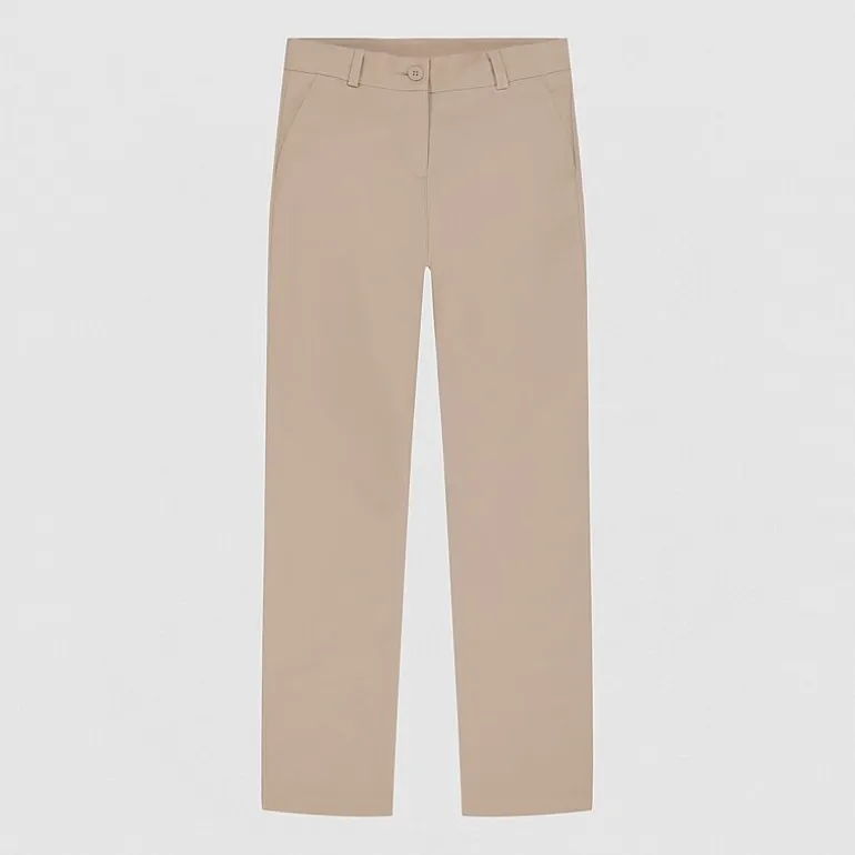 IZOD Little & Big Kid Girls Wide Leg Regular Fit Flat Front Pant