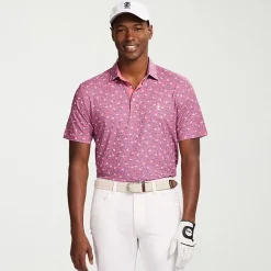 IZOD Mens Classic Fit Short Sleeve Polo Shirt