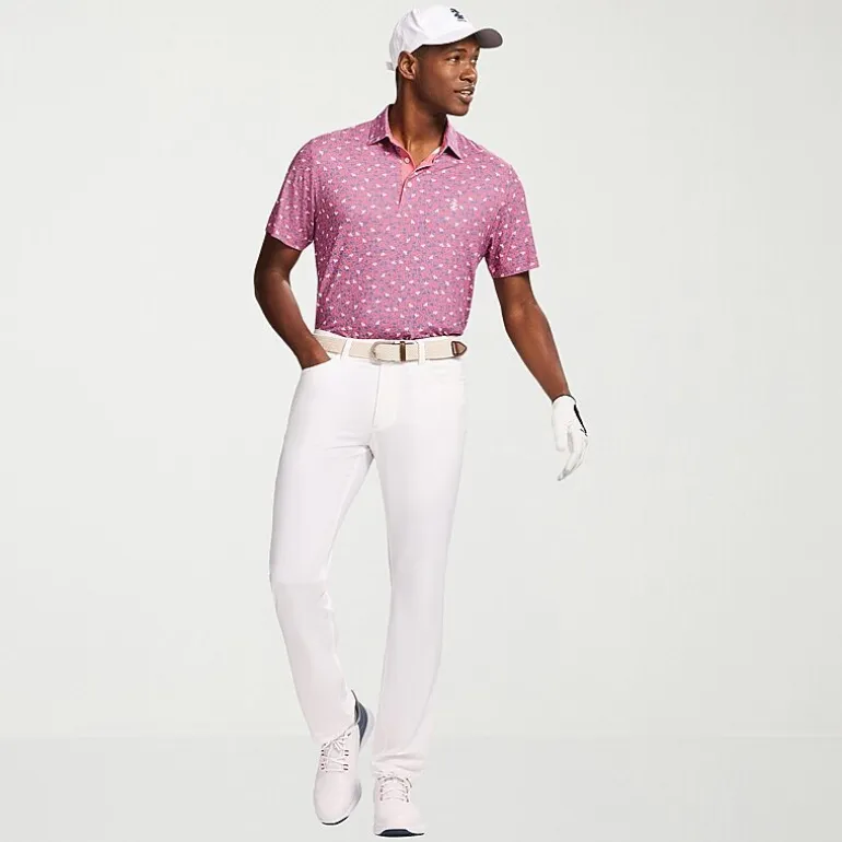 IZOD Mens Classic Fit Short Sleeve Polo Shirt