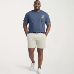 IZOD Mens Crew Neck Short Sleeve Classic Fit Big and Tall Graphic T-Shirt