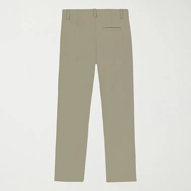 IZOD Mens Regular Fit Flat Front Pant