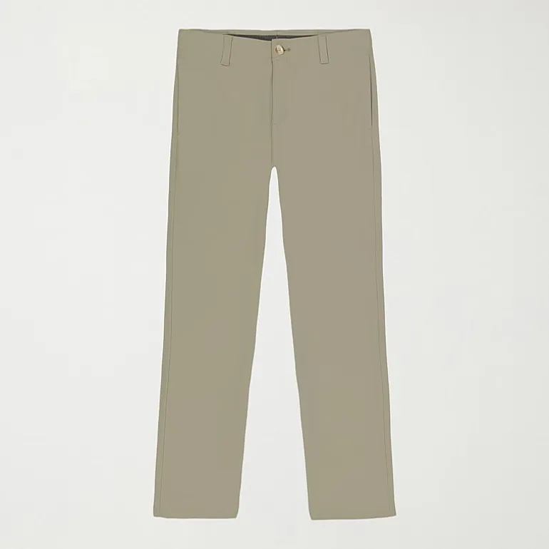 IZOD Mens Regular Fit Flat Front Pant