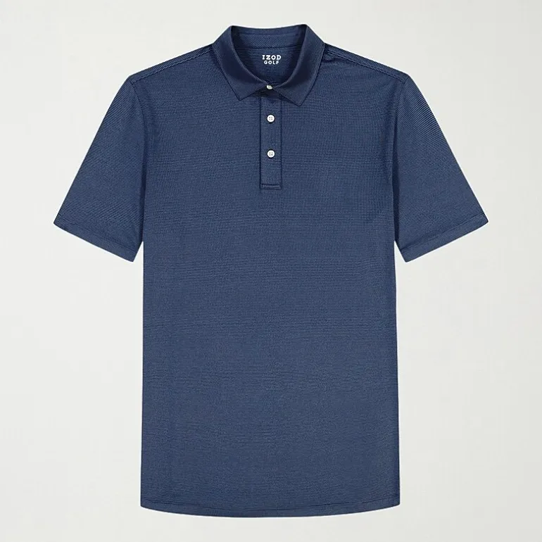 IZOD Performance Mesh Big and Tall Mens Regular Fit Short Sleeve Polo Shirt