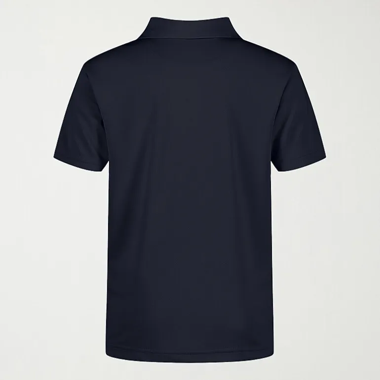 IZOD Performance Mesh Boys Short Sleeve Regular Fit Wrinkle Resistant Moisture Wicking Polo Shirt