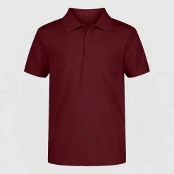 IZOD Performance Mesh Boys Short Sleeve Regular Fit Wrinkle Resistant Moisture Wicking Polo Shirt