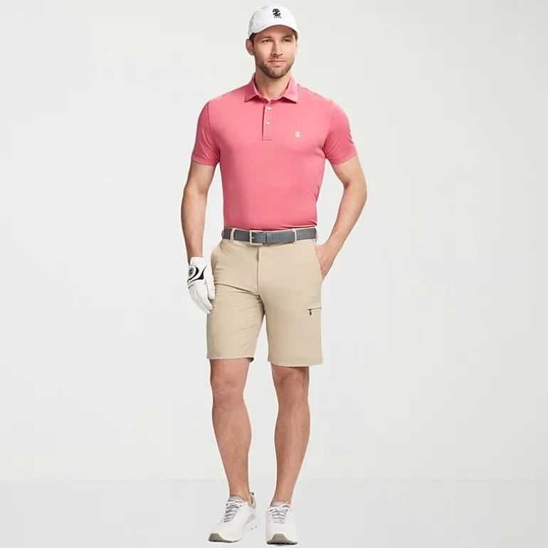 IZOD Performance Mesh Mens Regular Fit Short Sleeve Polo Shirt
