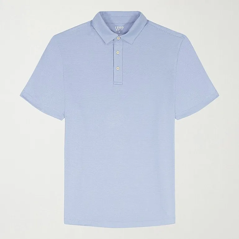 IZOD Performance Mesh Mens Regular Fit Short Sleeve Polo Shirt