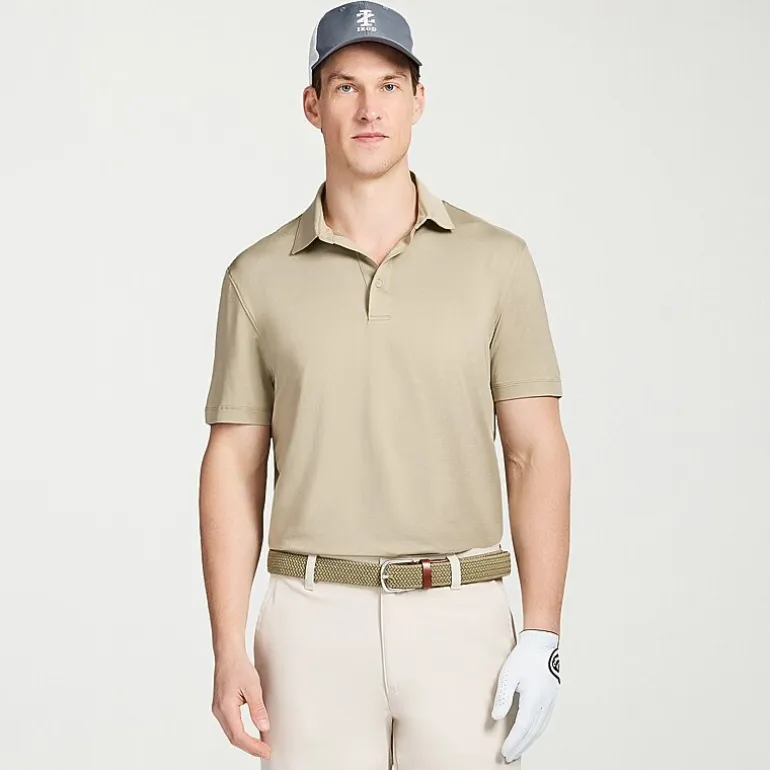 IZOD Performance Mesh Mens Regular Fit Short Sleeve Polo Shirt