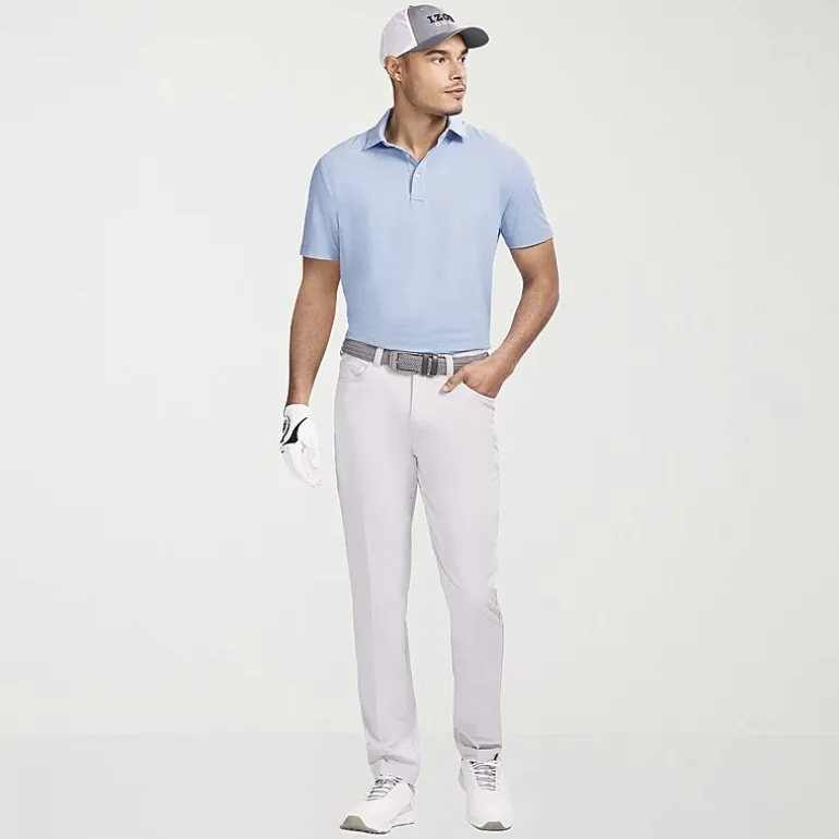IZOD Performance Mesh Mens Regular Fit Short Sleeve Polo Shirt