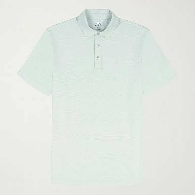 IZOD Performance Mesh Mens Regular Fit Short Sleeve Polo Shirt