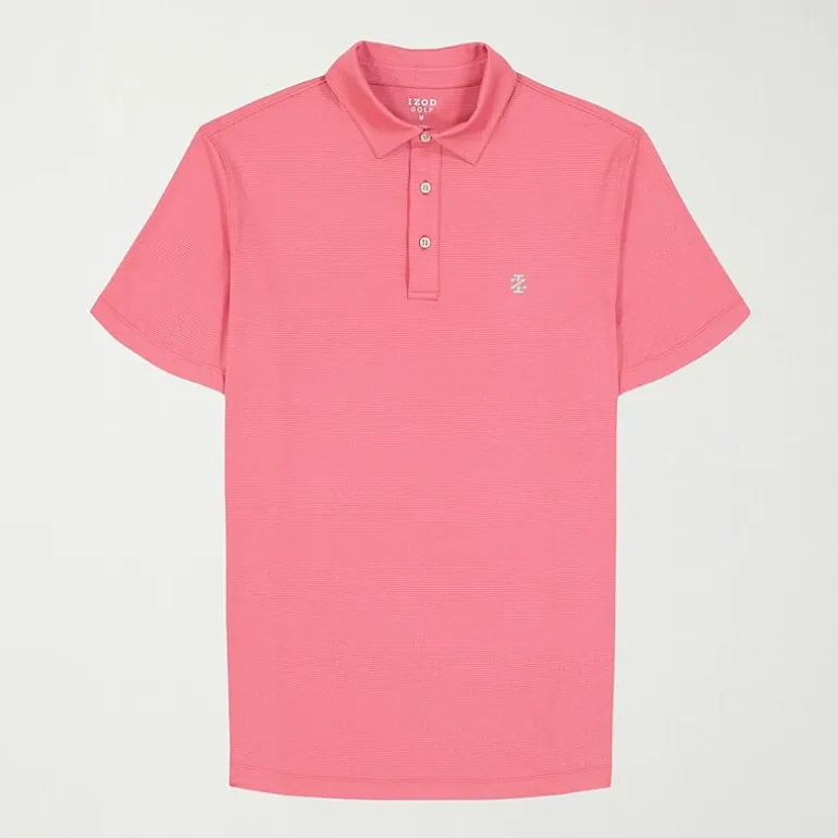 IZOD Performance Mesh Mens Regular Fit Short Sleeve Polo Shirt