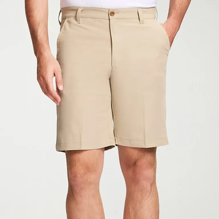 IZOD Performance Micro Poly Mens Moisture Wicking Golf Short