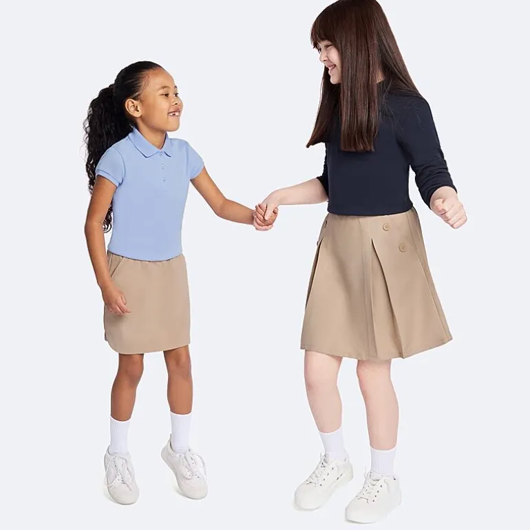 IZOD Performance Skort Little & Big Kid Girls Stretch Fabric Scooter Skirt
