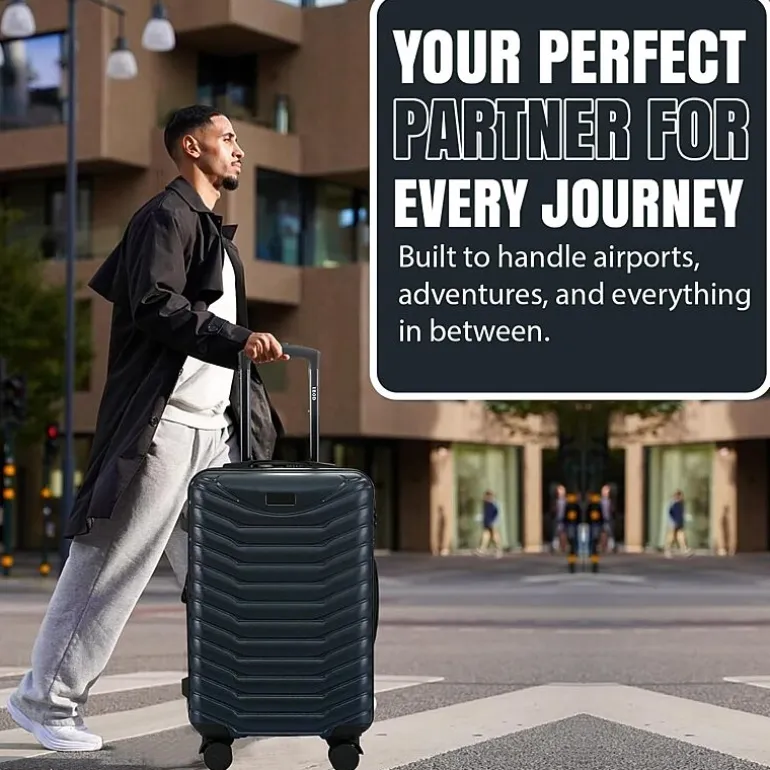 IZOD Phantom 3-pc. Hardside Expandable Lightweight Luggage Set