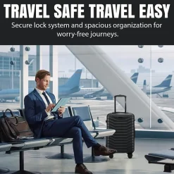 IZOD Phantom 3-pc. Hardside Expandable Lightweight Luggage Set