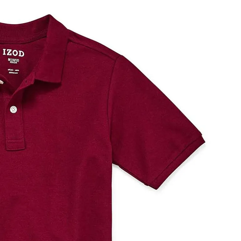IZOD Pique Little & Big Boys Short Sleeve Stretch Polo Shirt