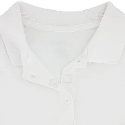 IZOD Pique Little & Big Kid Girls Easy-on + Easy-off Sensory Friendly Short Sleeve Regular Fit Adaptive Polo Shirt