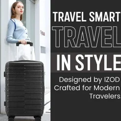 IZOD Romeo 3-pc. Hardside Expandable LIGHTWEIGHT Luggage Set