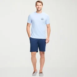IZOD Saltwater Mens 9 1/2" Stretch Fabric Chino Short