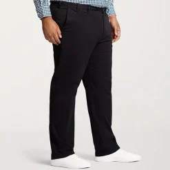 IZOD Sportflex Waistband Non Iron Performance Mens Straight Fit Big and Tall Flat Front Pant
