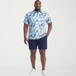 IZOD Sunshield Performance Big and Tall Mens Classic Fit Short Sleeve Polo Shirt