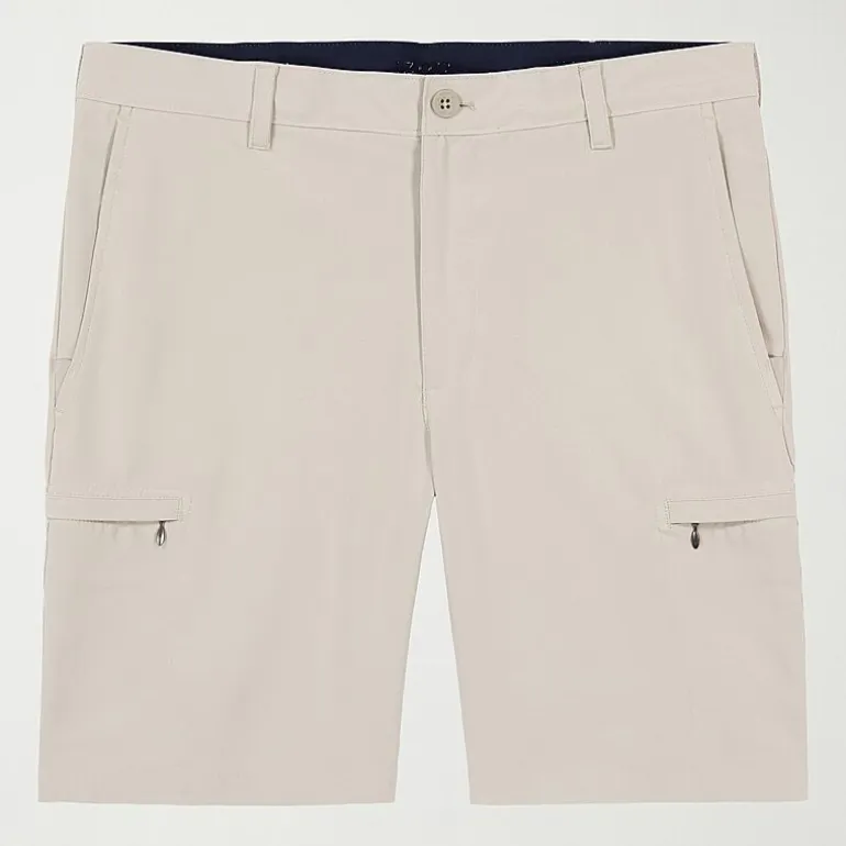 IZOD Swingflex Golf Mens 9 1/2" Stretch Fabric Quick Dry Cargo Short