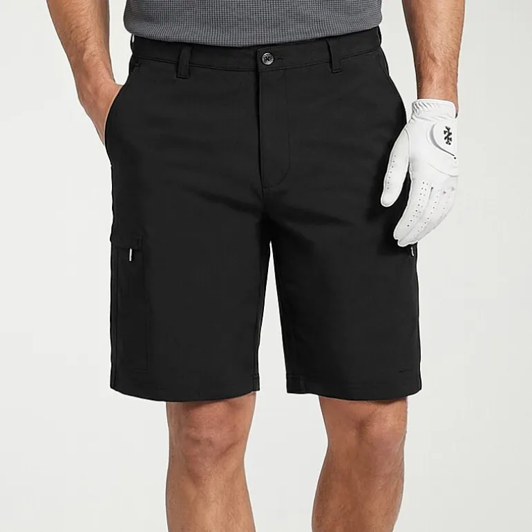 IZOD Swingflex Golf Mens 9 1/2" Stretch Fabric Quick Dry Cargo Short