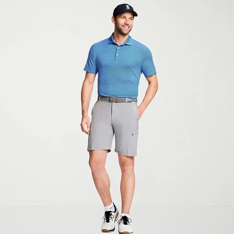 IZOD Swingflex Golf Mens 9 1/2" Stretch Fabric Quick Dry Cargo Short
