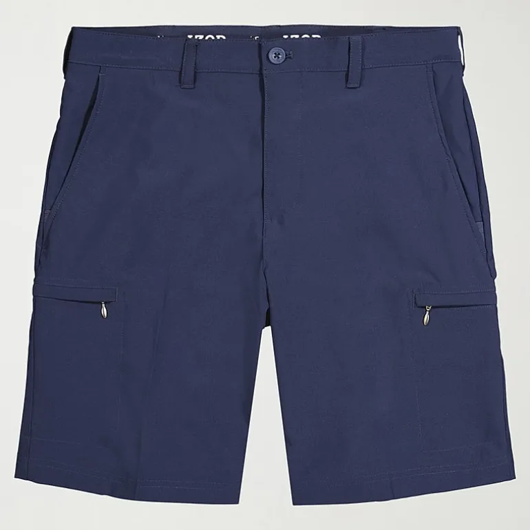 IZOD Swingflex Golf Mens 9 1/2" Stretch Fabric Quick Dry Cargo Short