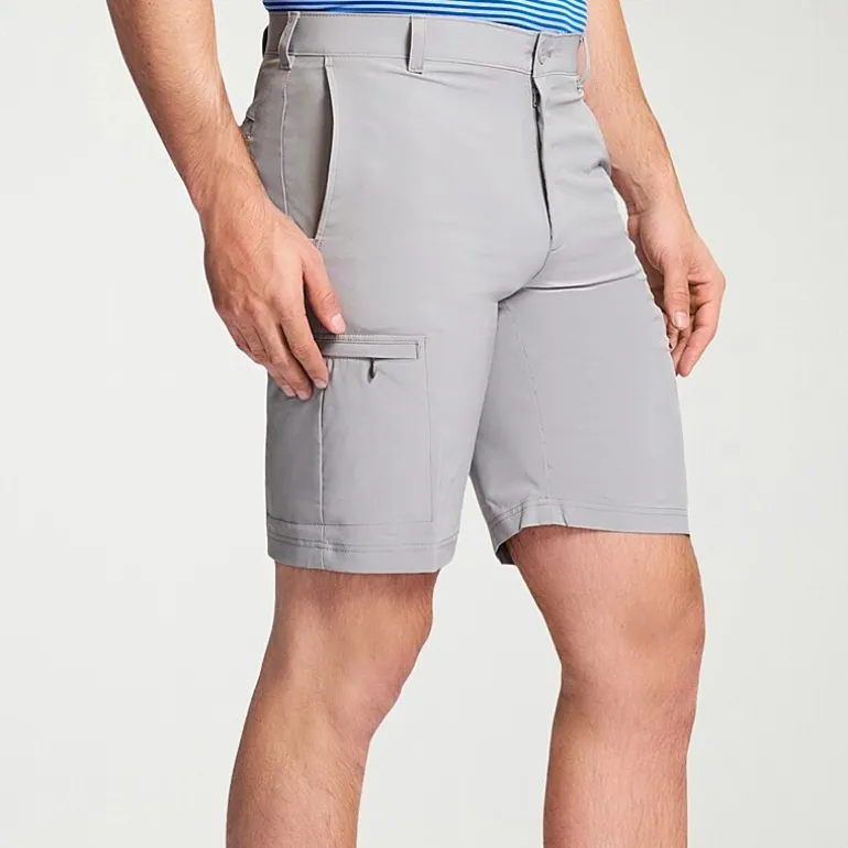 IZOD Swingflex Golf Mens 9 1/2" Stretch Fabric Quick Dry Cargo Short