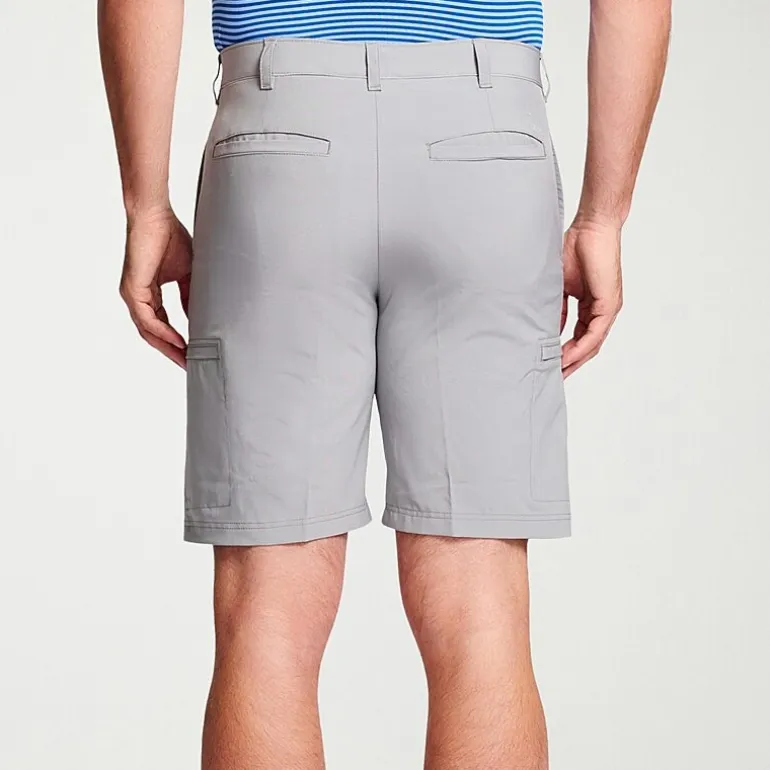 IZOD Swingflex Golf Mens 9 1/2" Stretch Fabric Quick Dry Cargo Short