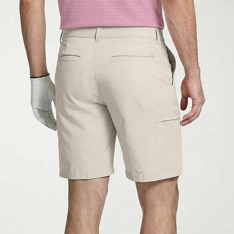 IZOD Swingflex Golf Mens 9 1/2" Stretch Fabric Quick Dry Cargo Short