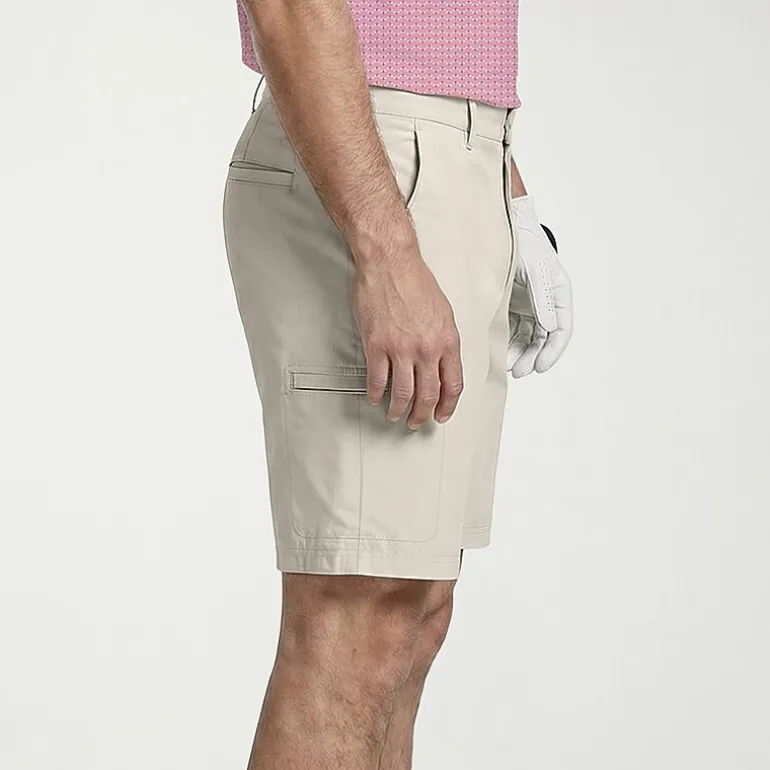 IZOD Swingflex Golf Mens 9 1/2" Stretch Fabric Quick Dry Cargo Short