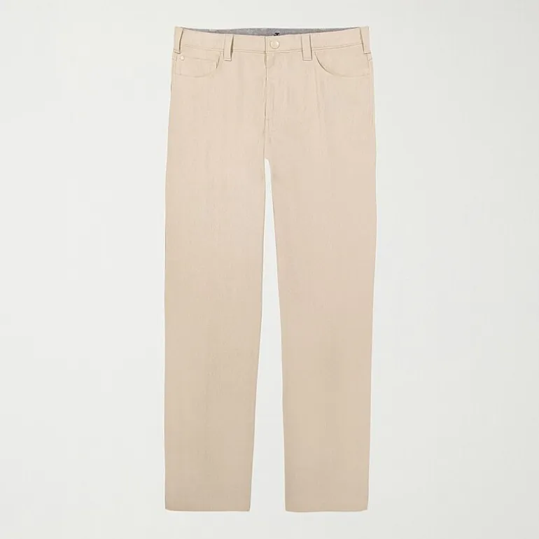IZOD Swingflex 5 Pocket Dobby Mens Classic Fit Flat Front Pant