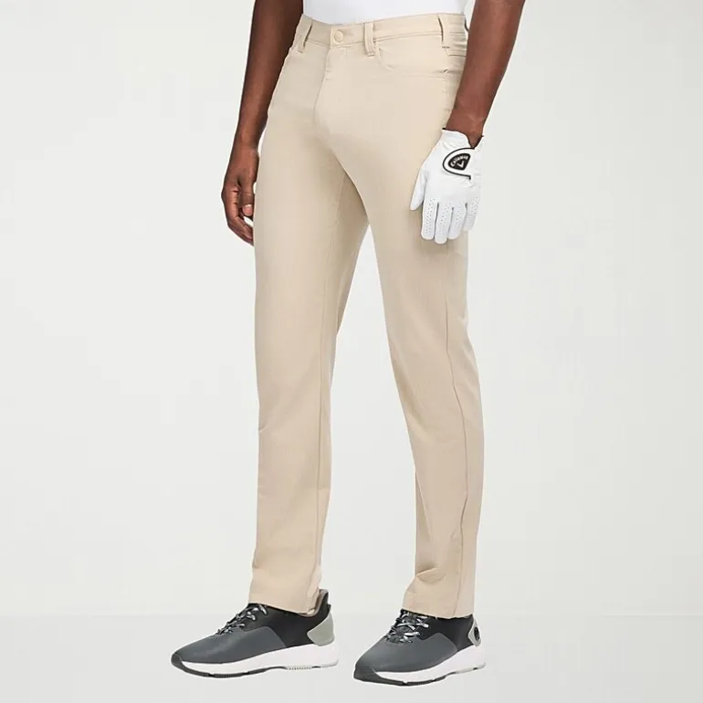 IZOD Swingflex 5 Pocket Dobby Mens Classic Fit Flat Front Pant