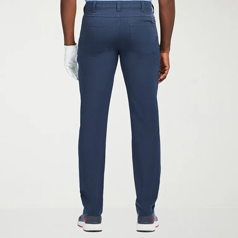 IZOD Swingflex 5 Pocket Dobby Mens Classic Fit Flat Front Pant