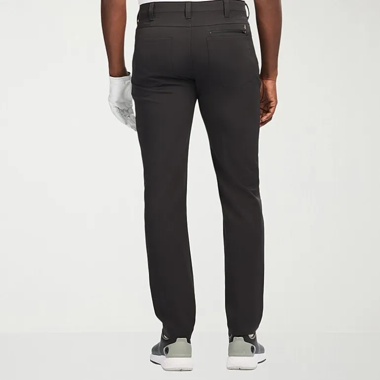 IZOD Swingflex 5 Pocket Dobby Mens Classic Fit Flat Front Pant
